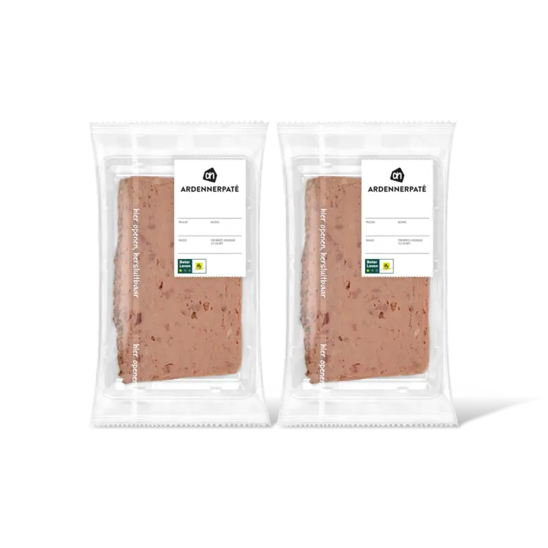 AH Ardenner paté 2-pack