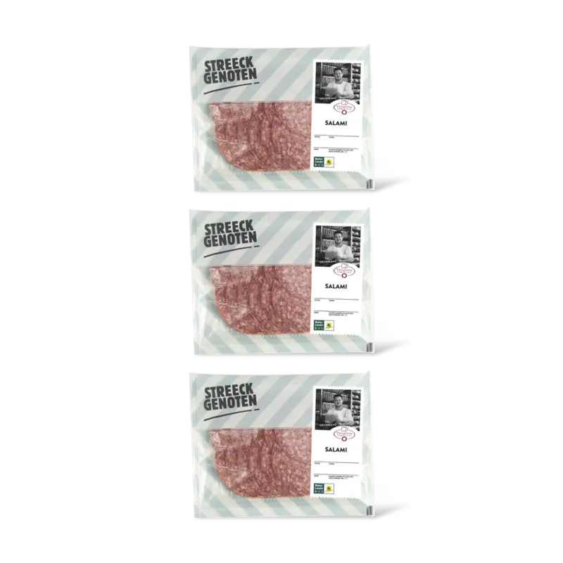 Streeckgenoten Salami 3-pack
