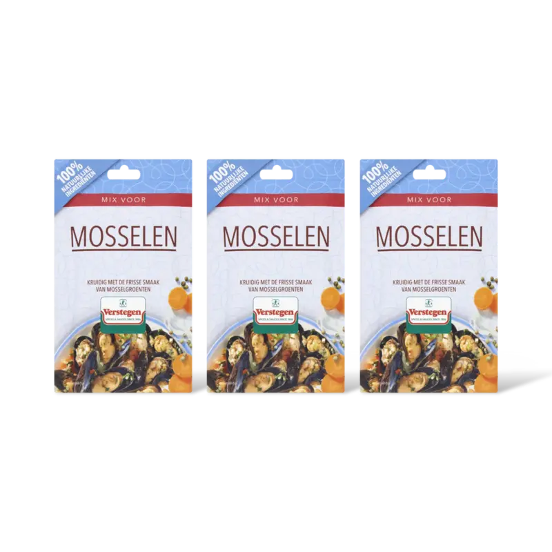 Verstegen Kruidenmix voor mosselen 3-pack
