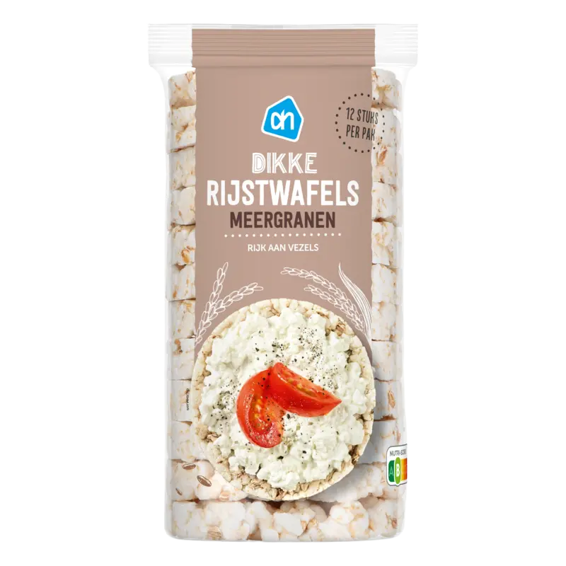 AH Dikke rijstwafels meergranen