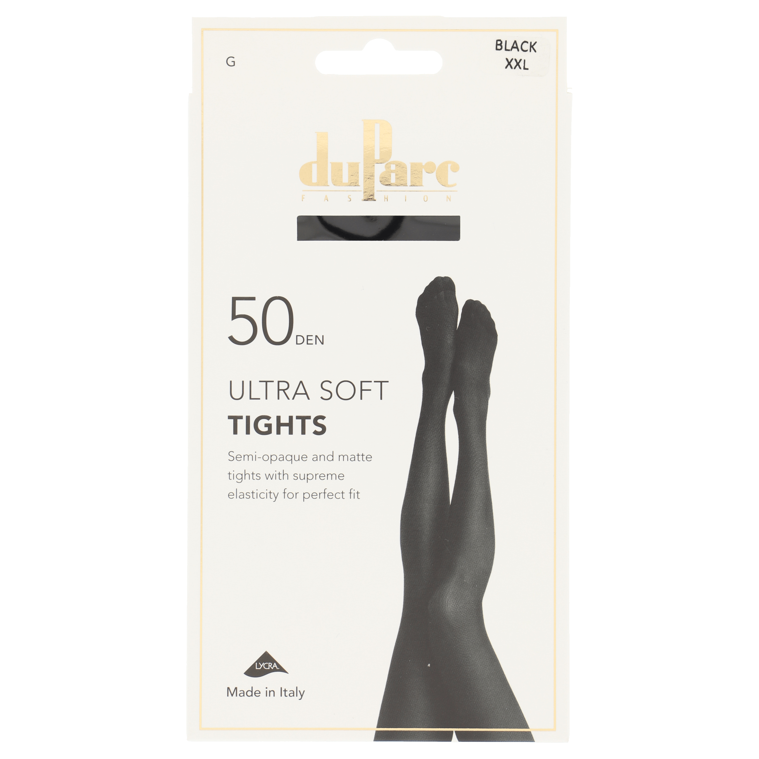 DuParc Panty Microfib 50D Mat ZW XXL