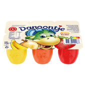 Danoontje fruitkwark banaan aardbei abrikoos