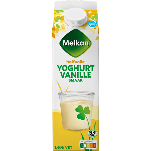 Melkan Halfvolle yoghurt vanille