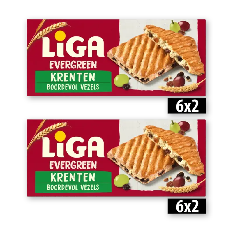 Liga Evergreen krenten 2-pack