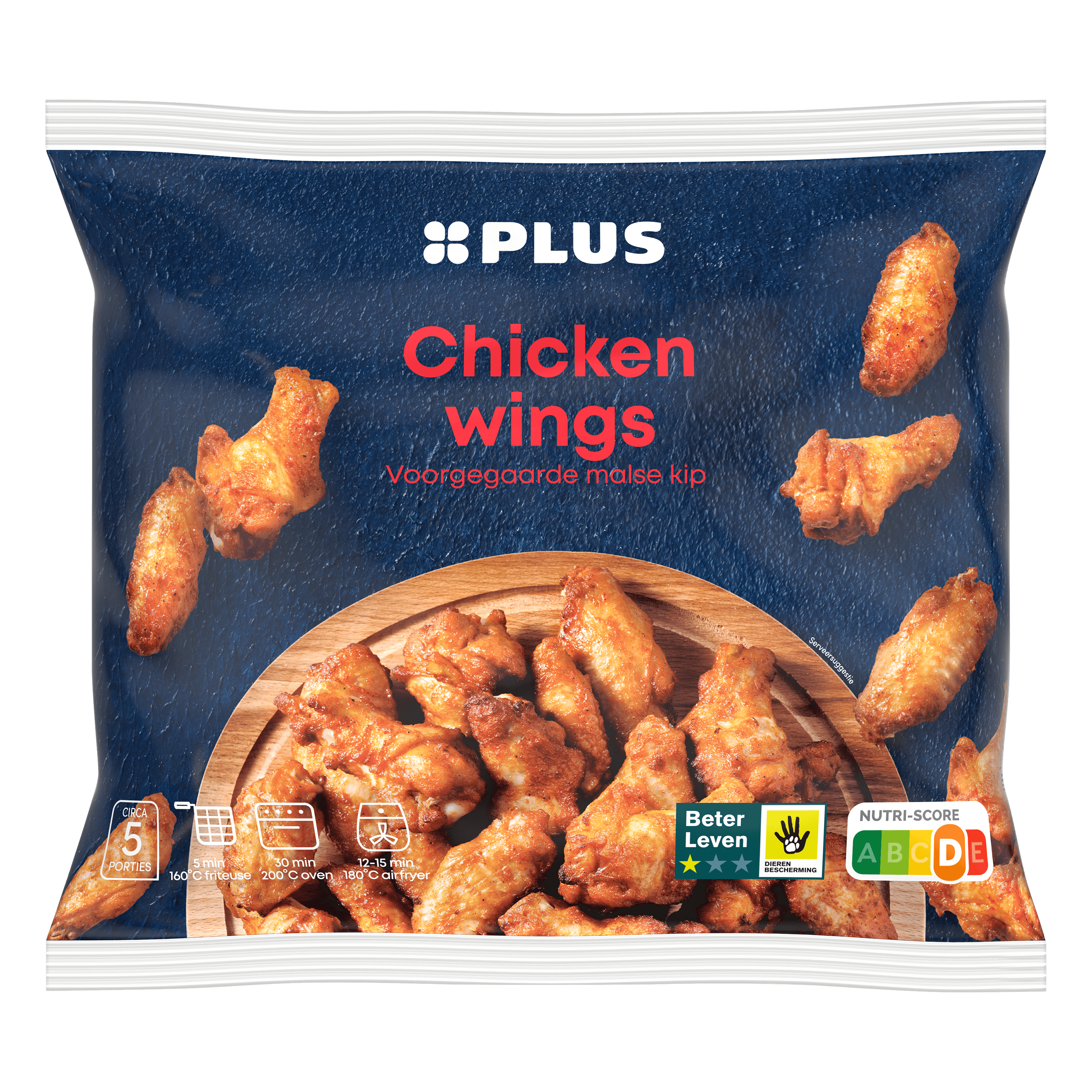 PLUS Chickenwings 1* BLK