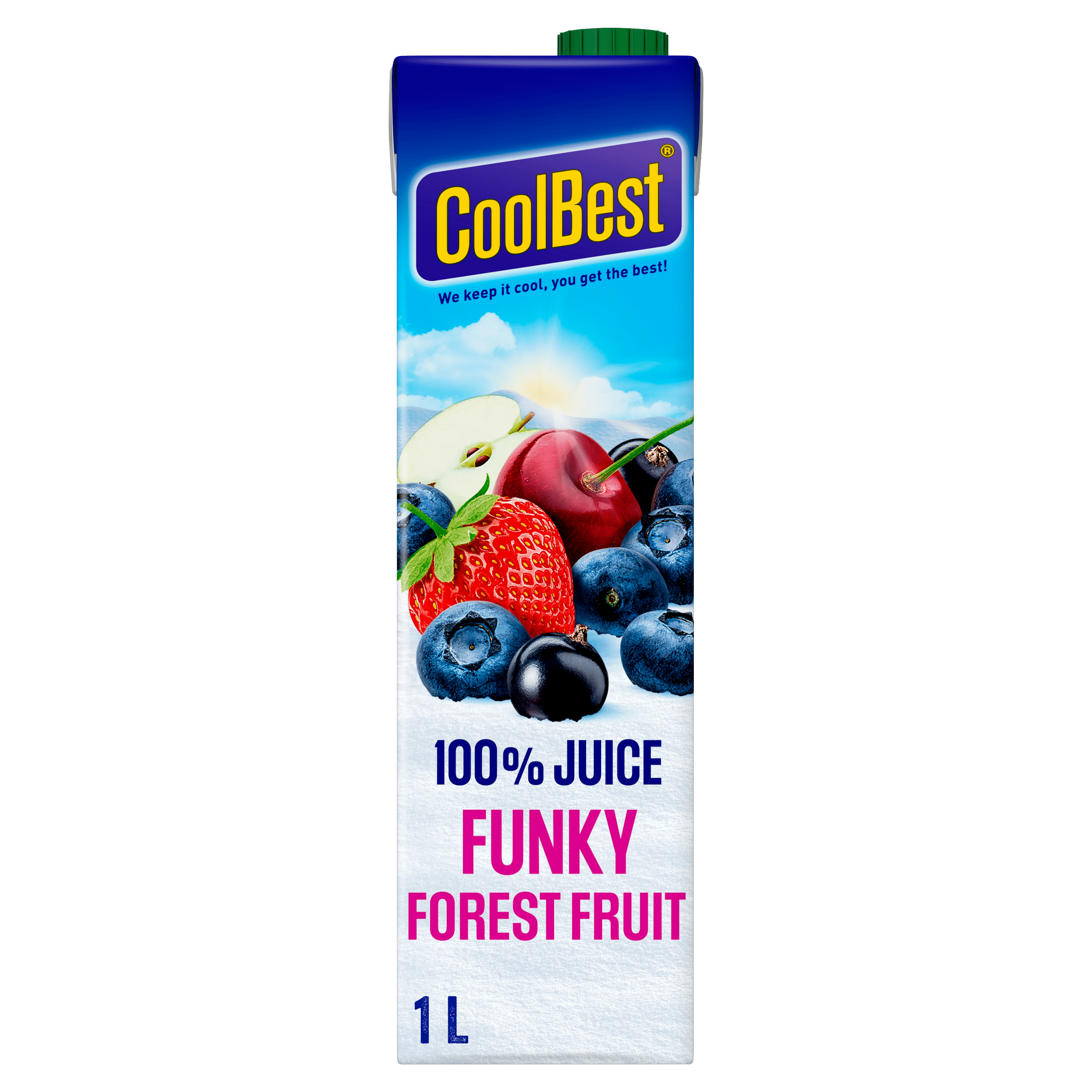 Coolbest High in fiber funky forest fruit