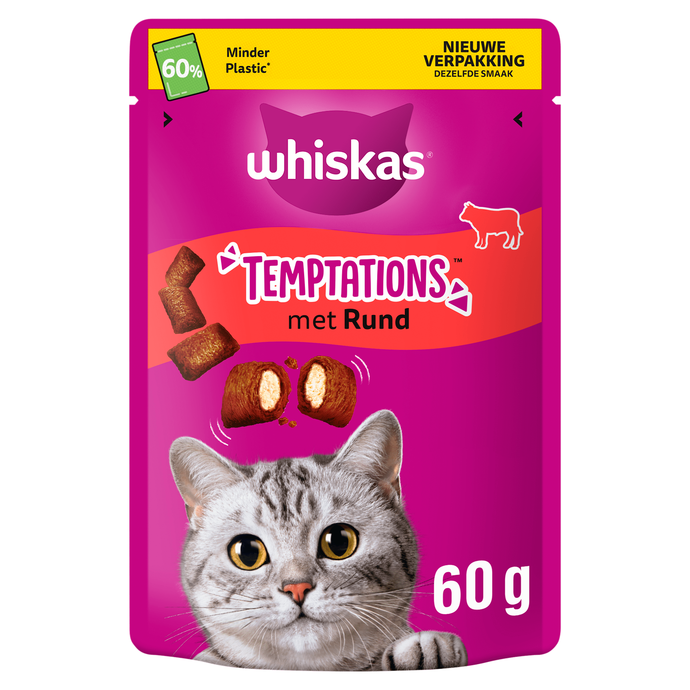 Whiskas temptations rund