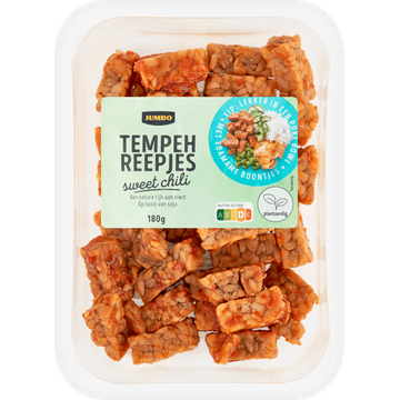 Jumbo Tempeh Reepjes Sweet Chili 180 g