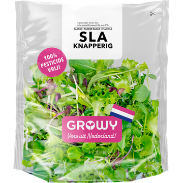 Growy Knapperige Sla 70g