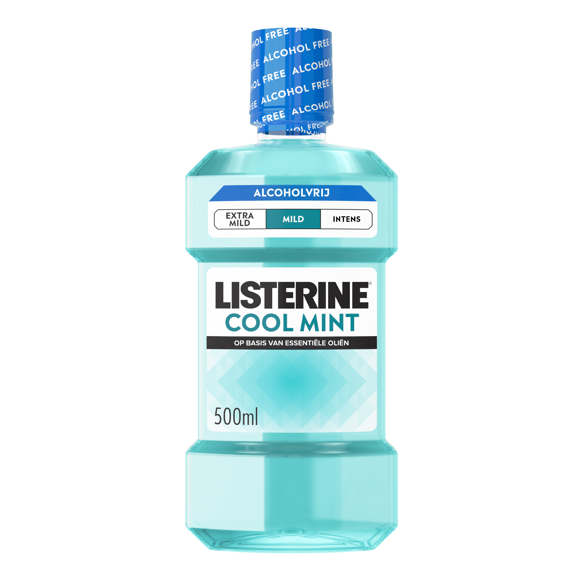 Listerine® Cool Mint Alcoholvrij Mild Mondwater 500 ML