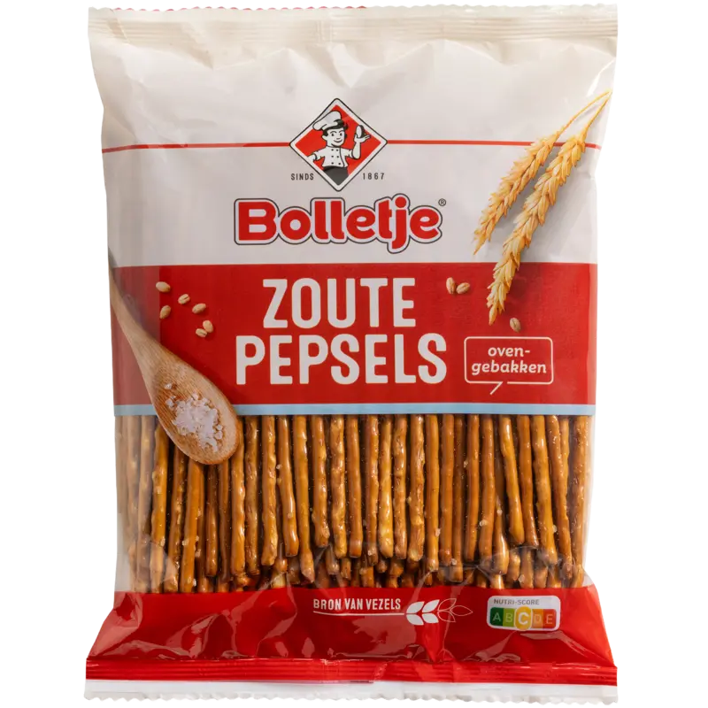 Bolletje Zoute pepsels