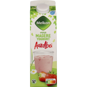Melkan Yoghurt Aardbei