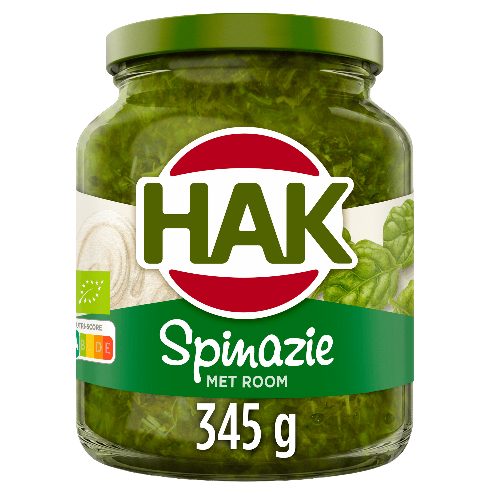 Hak Spinazie met room
