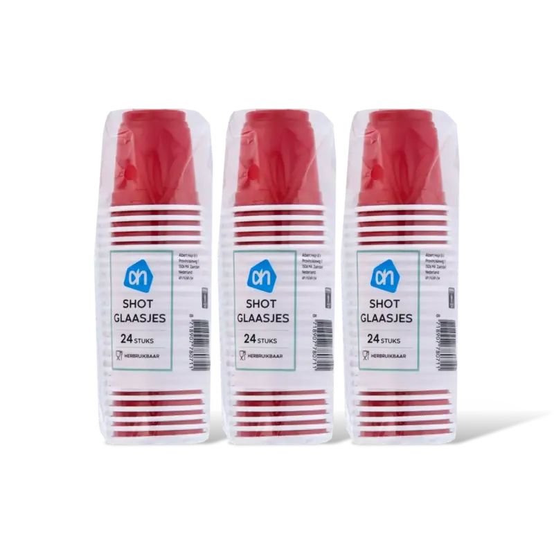 AH Shot glaasjes 3-pack