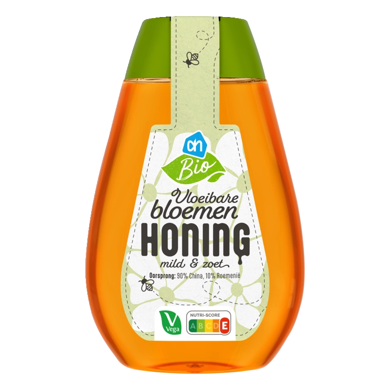 AH Biologisch Bloemenhoning vloeibaar