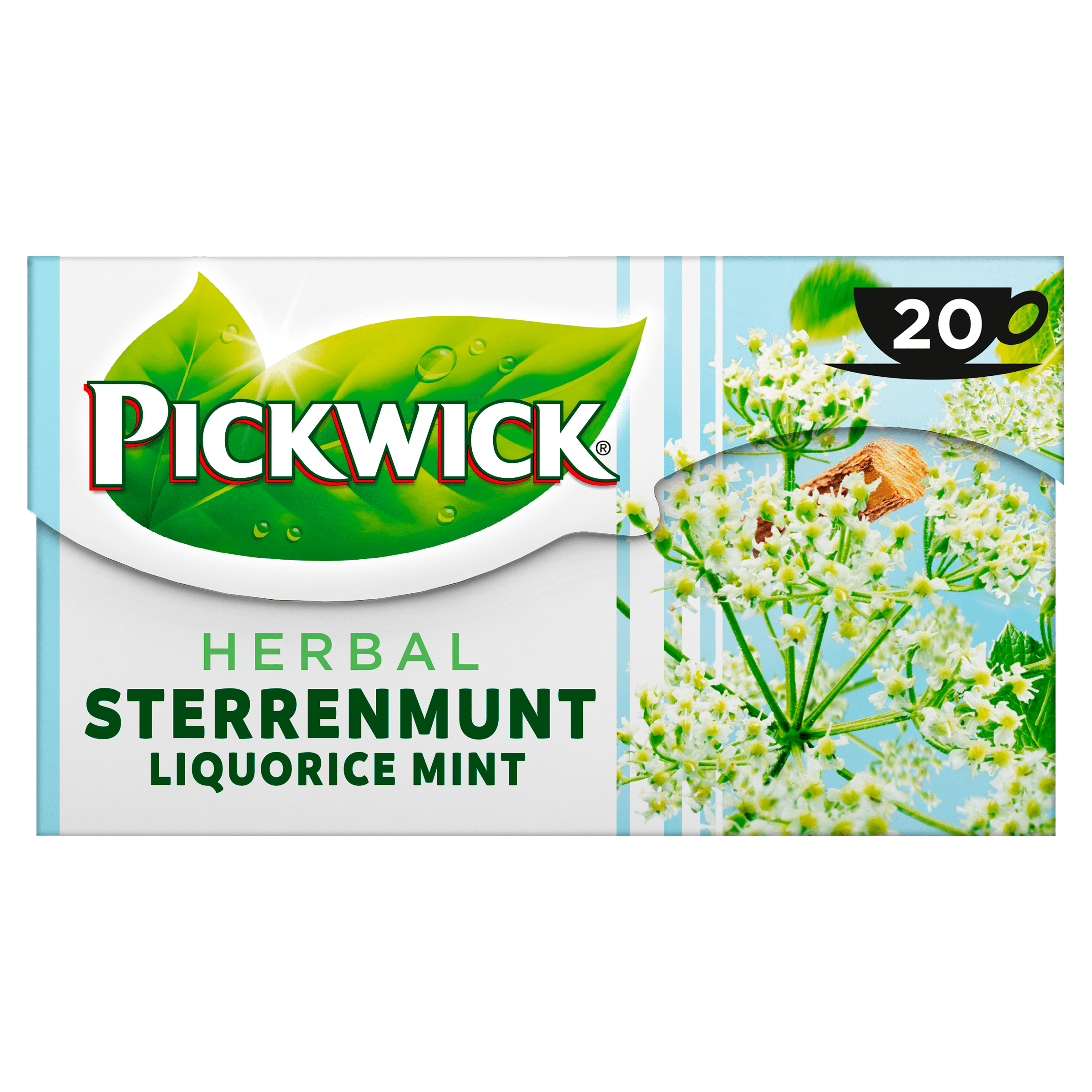 Pickwick Herbal sterrenmunt kruidenthee