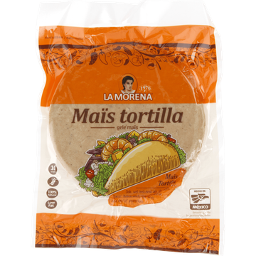 La Morena Gele Maïs Tortilla 250g