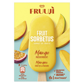 Fruuji Fruuji Mango-Passion Fruit 70ml 4 stuks