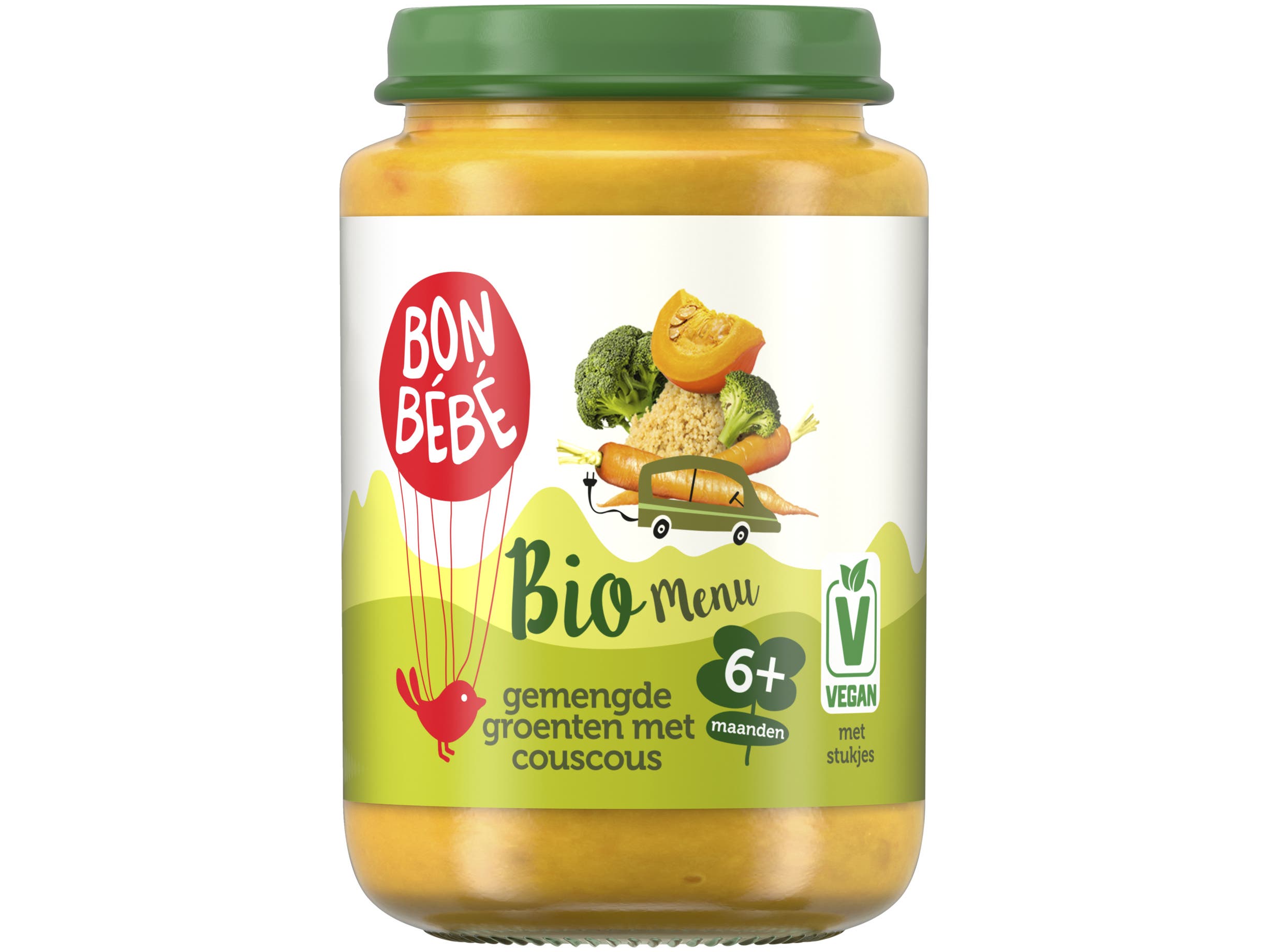 Gemengde groenten couscous 6+ maanden