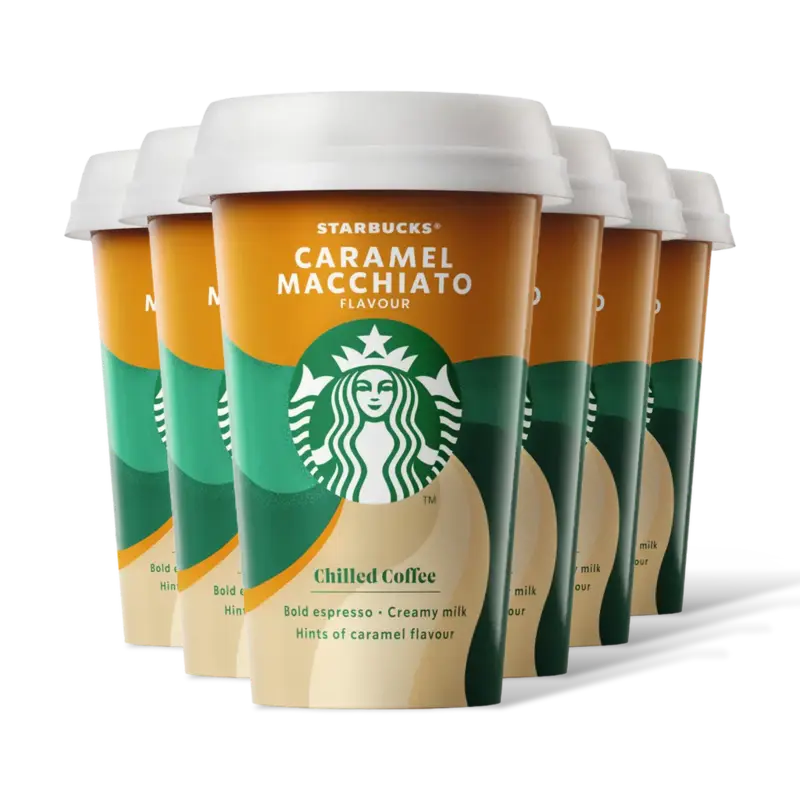 Starbucks Caramel macchiato ijskoffie 6-pack