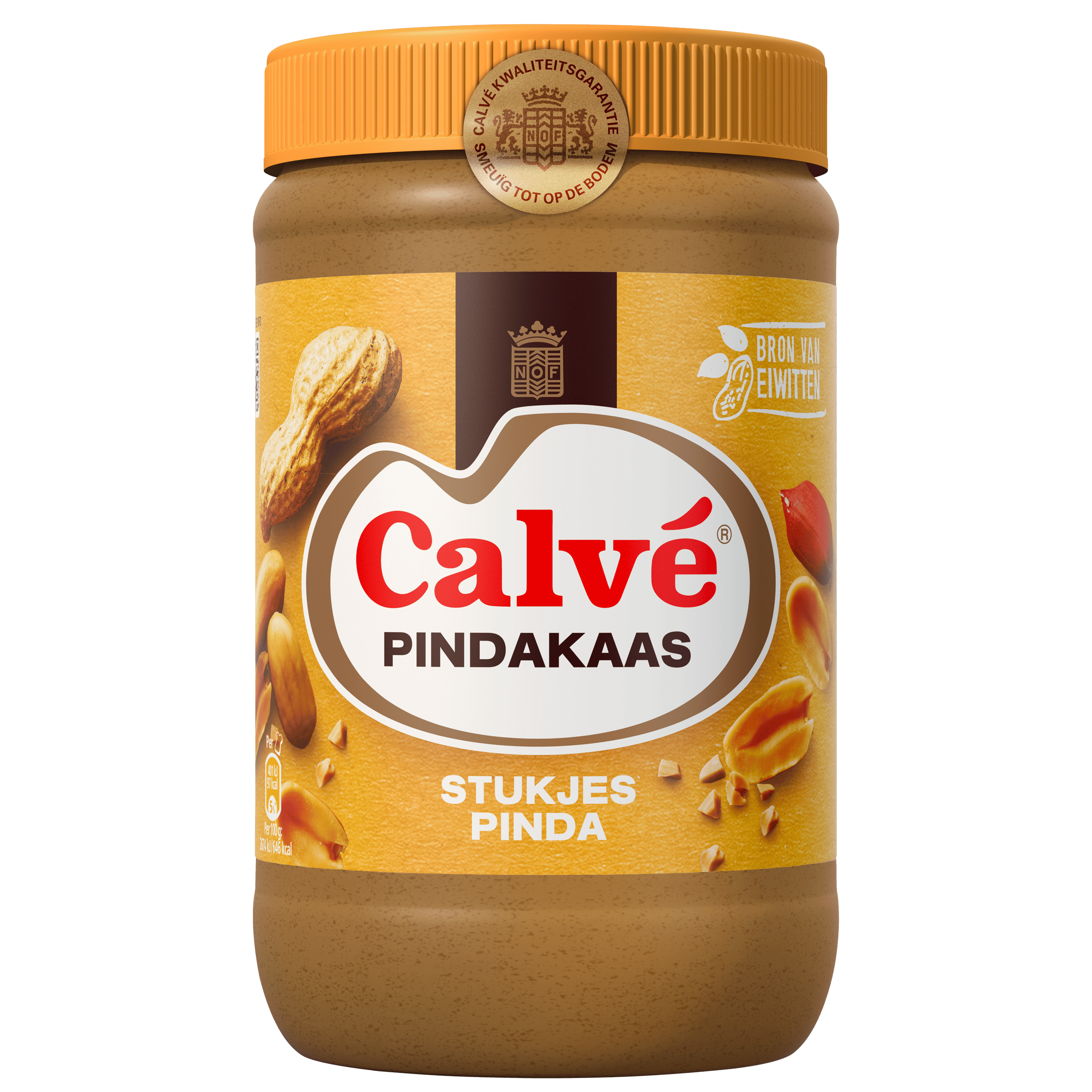 Calvé Pindakaas stukjes noot