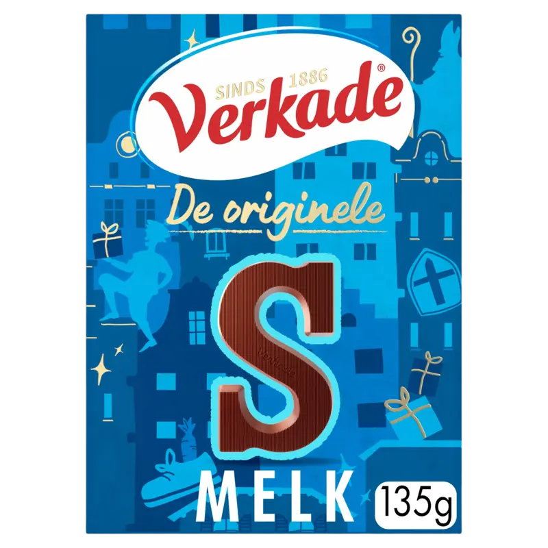 Verkade Chocolade letter melk S