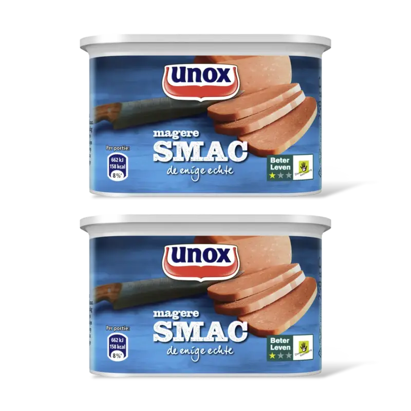 Unox Smac mager 2-pack