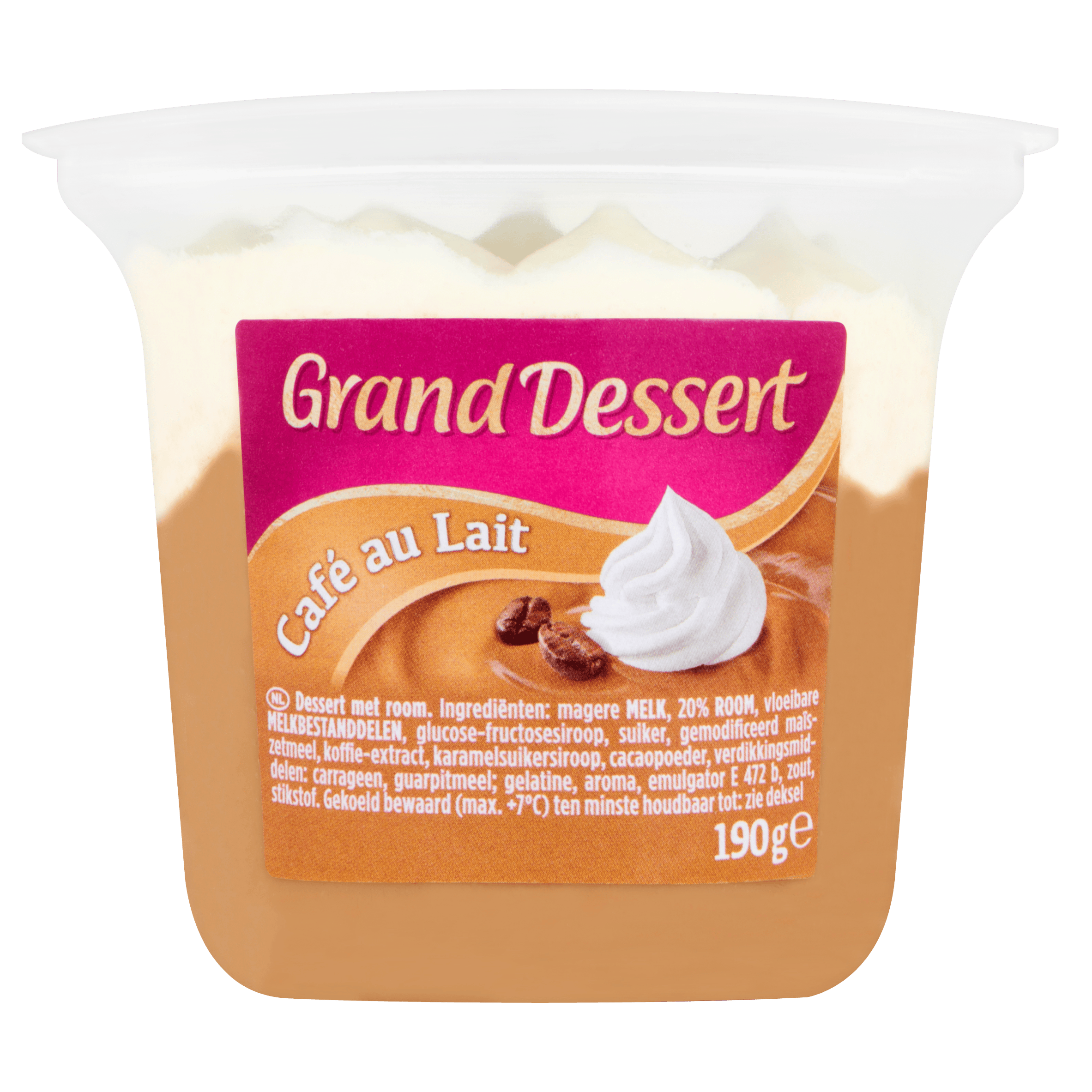 Ehrmann Grand dessert cafe au lait