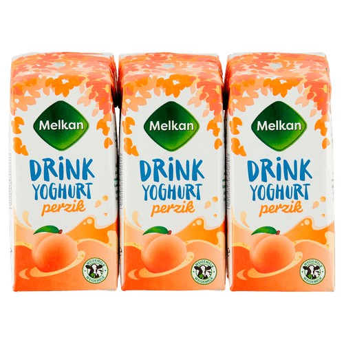 Melkan Drinkyoghurt perzik