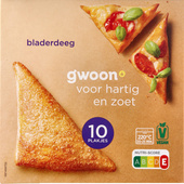 g'woon bladerdeeg naturel