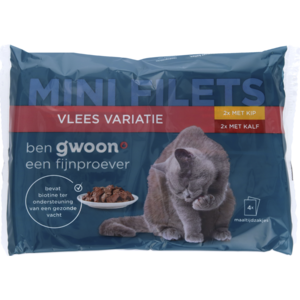 G'woon Kat Mini Filets Vlees