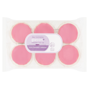 G'woon Mini Roze Koeken