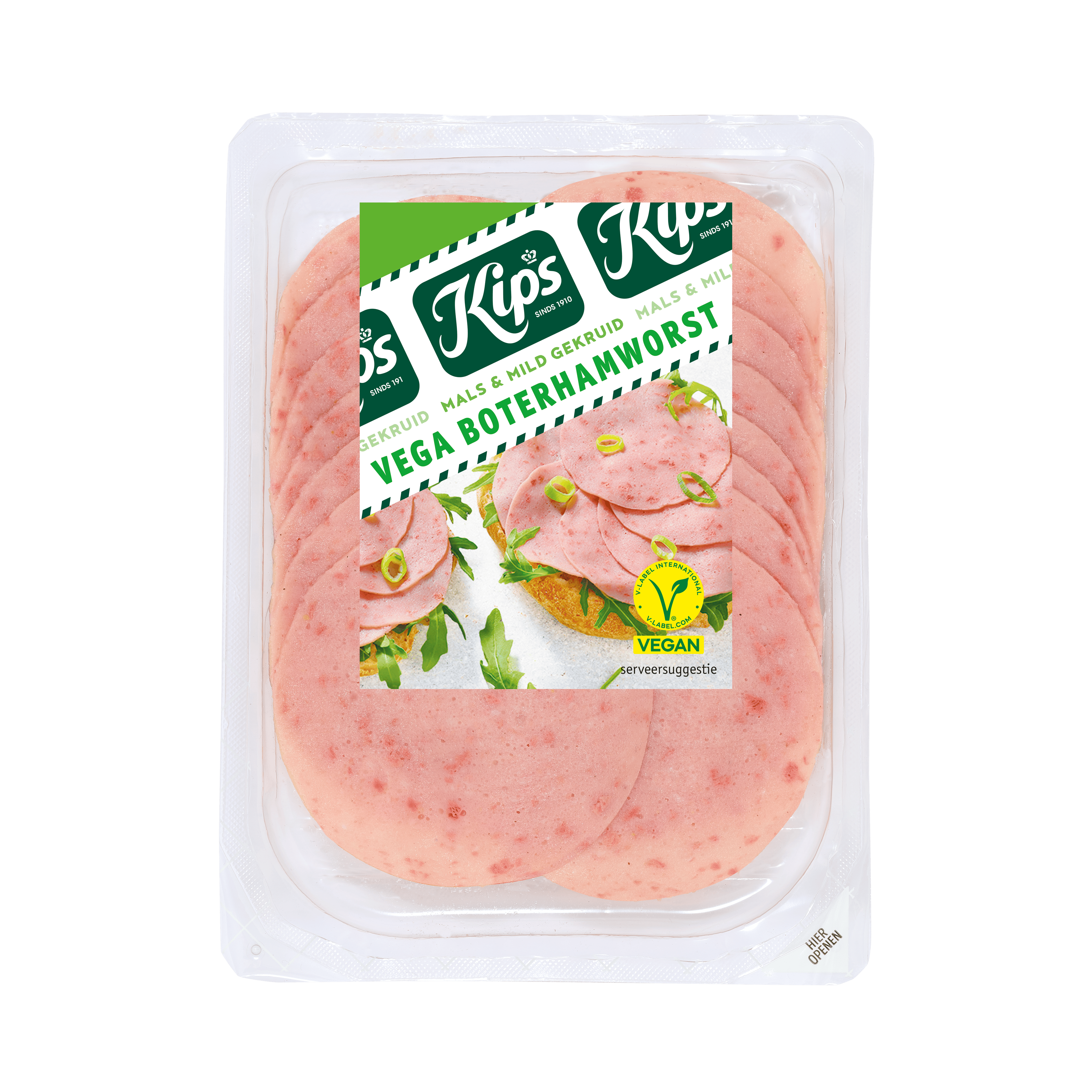 Kips Vega plakjes boterhamworst