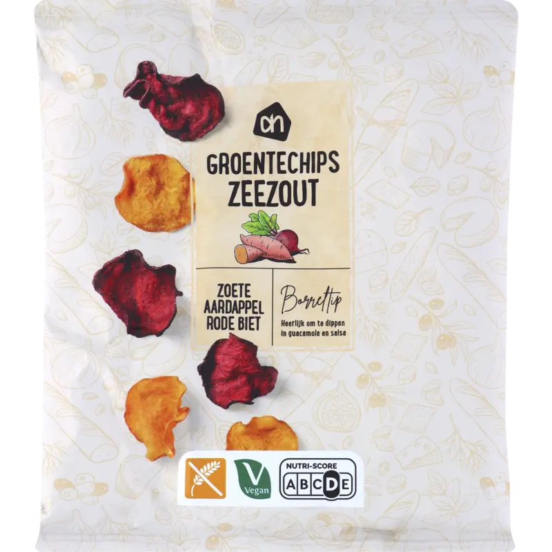 AH Groentechips zeezout