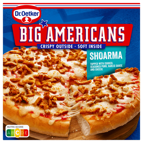 Dr. Oetker Pizza big americans shoarma