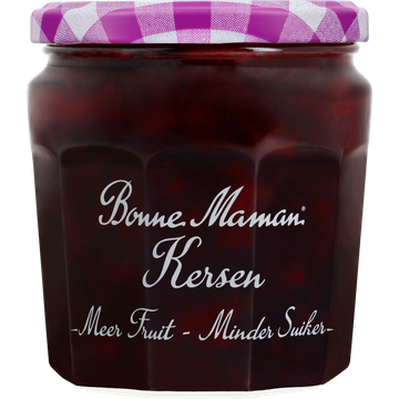 Bonne Maman Kersen Meer Fruit Minder Suiker 335g