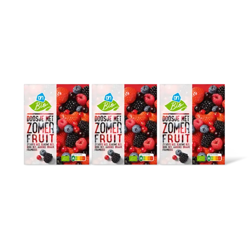 AH Biologisch Doosje met zomerfruit 3-pack