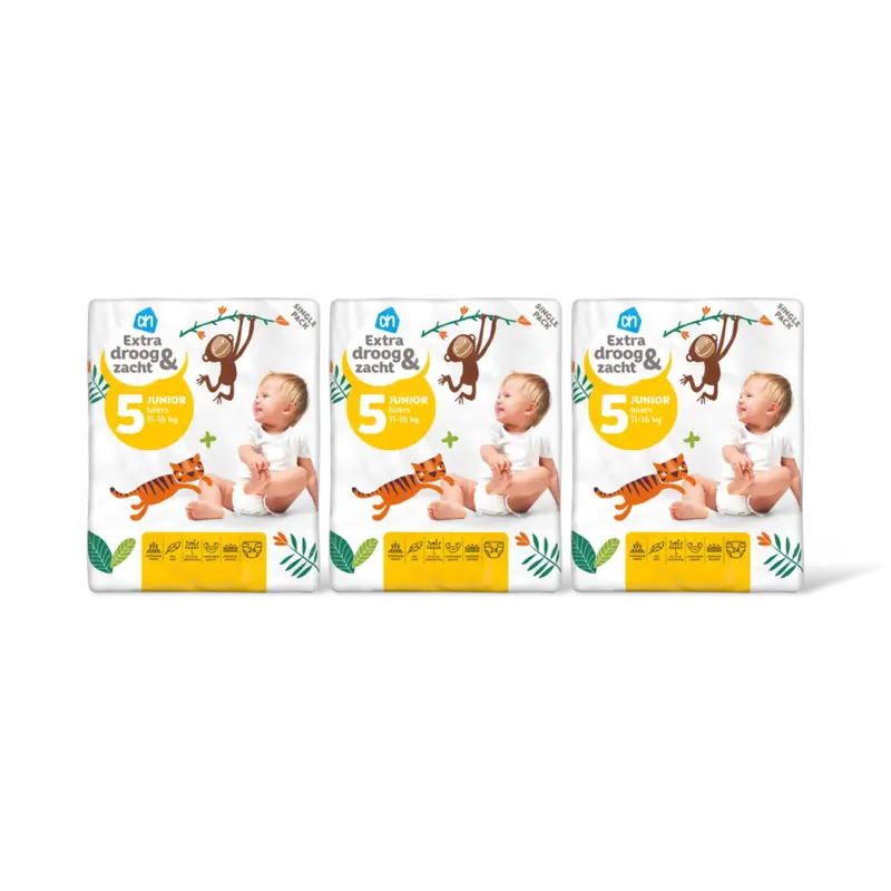 AH EDEZ open luiers maat 5 3-pack