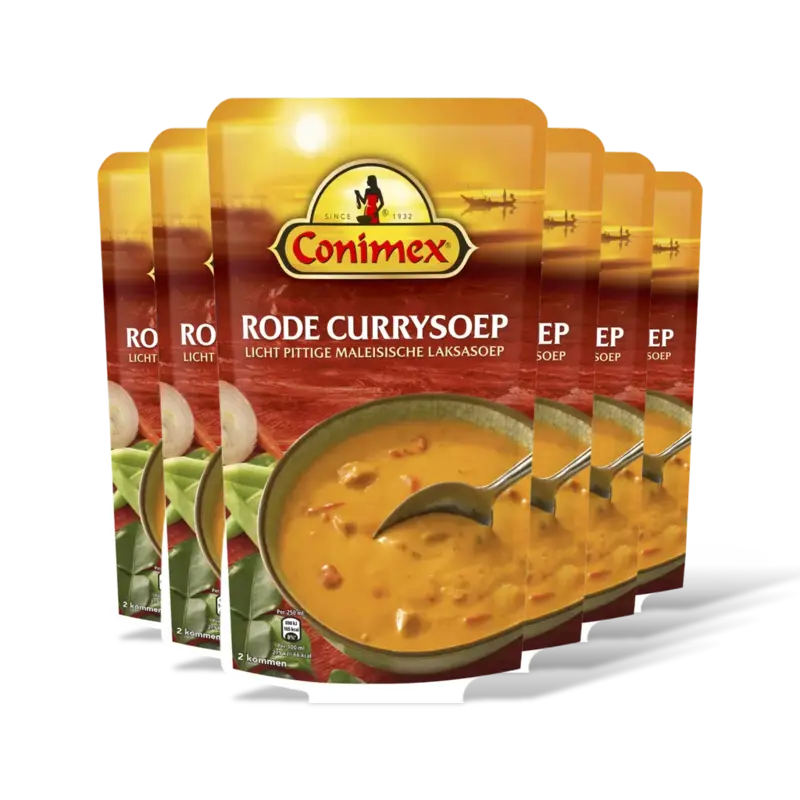 Conimex Maleisische laksa soep 6-pack