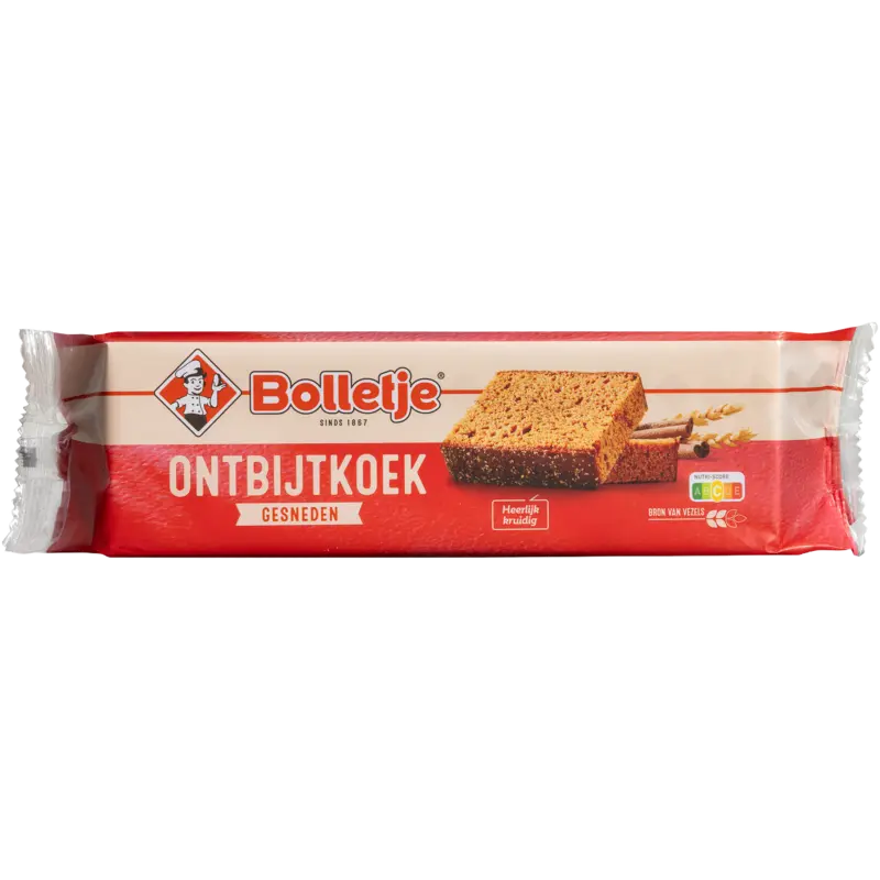 Bolletje Ontbijtkoek naturel gesneden