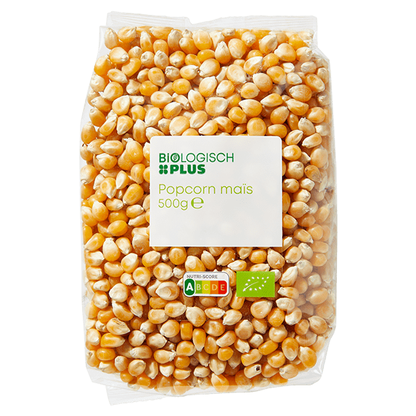 Biologisch PLUS Popcorn mais biologisch