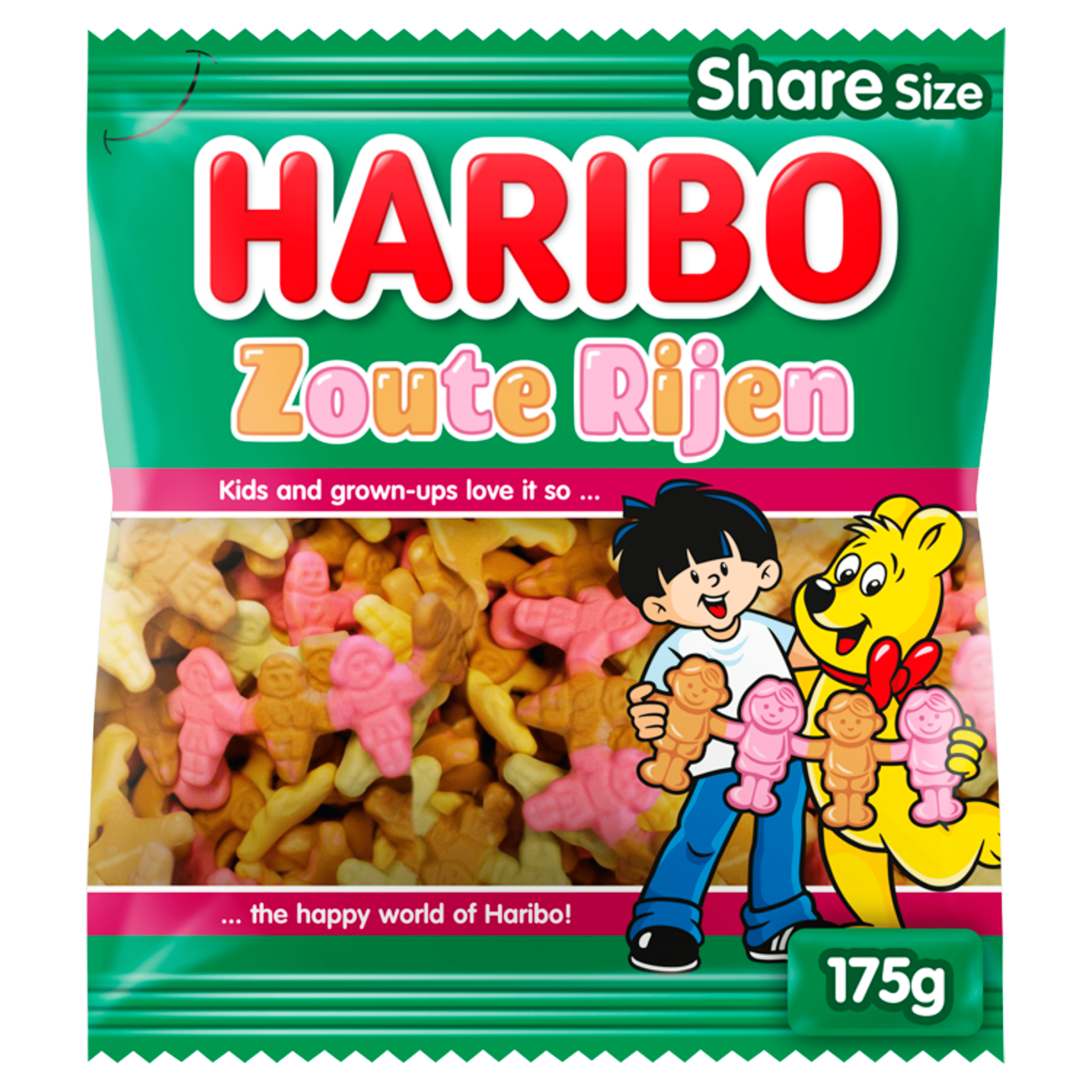 Haribo Zoute Rijen