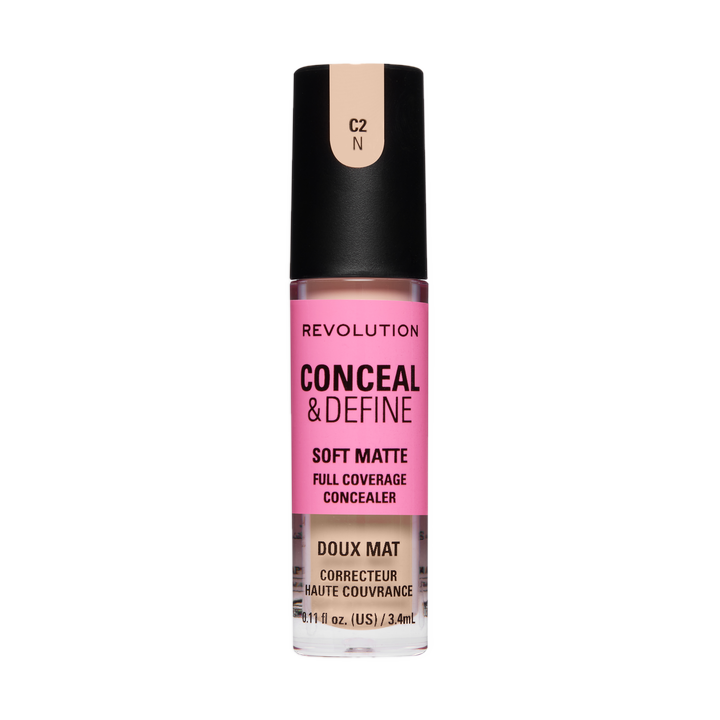 Revolution Conceal And Define Full Coverage Concealer C2N 