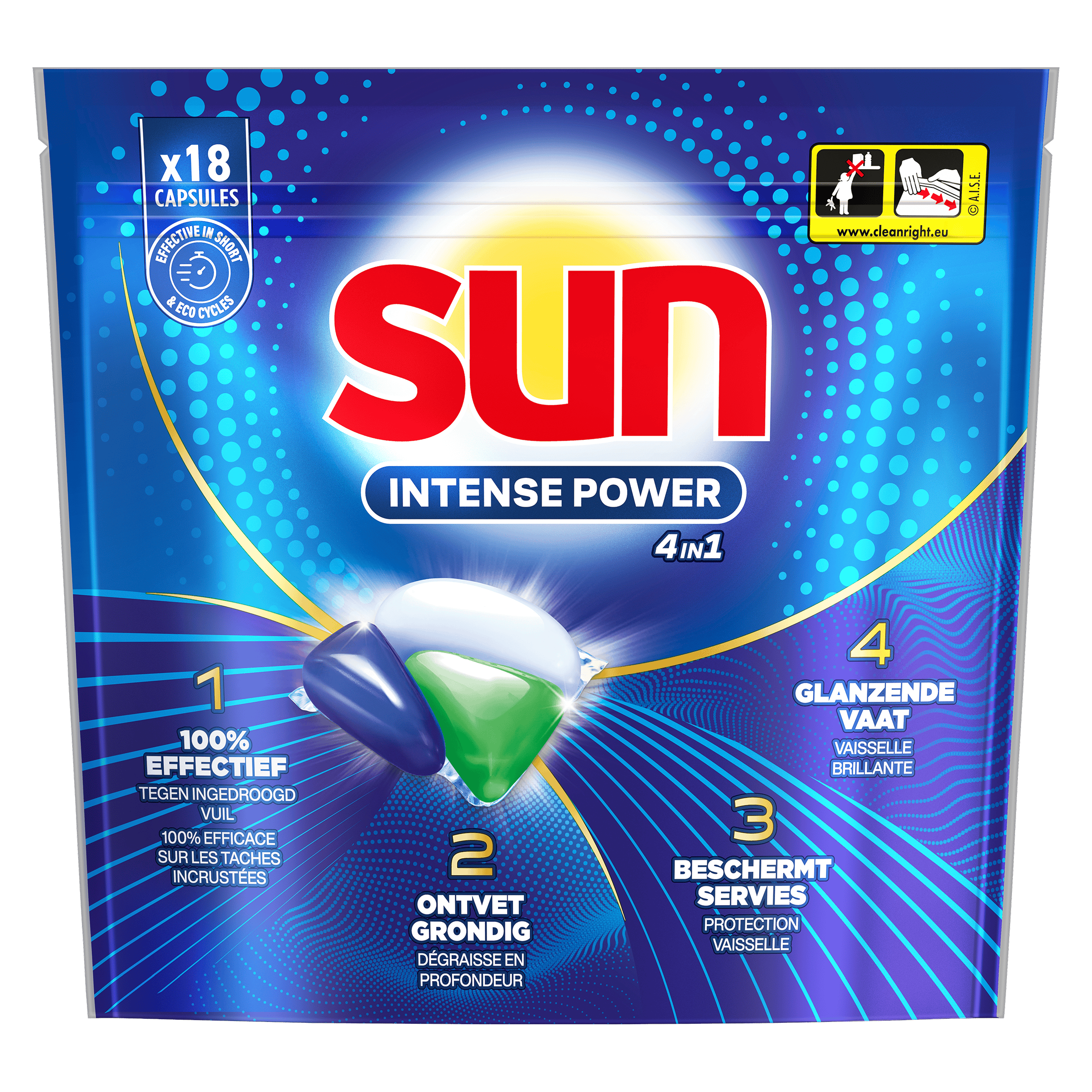 Sun Intense Power vaatwascapsules