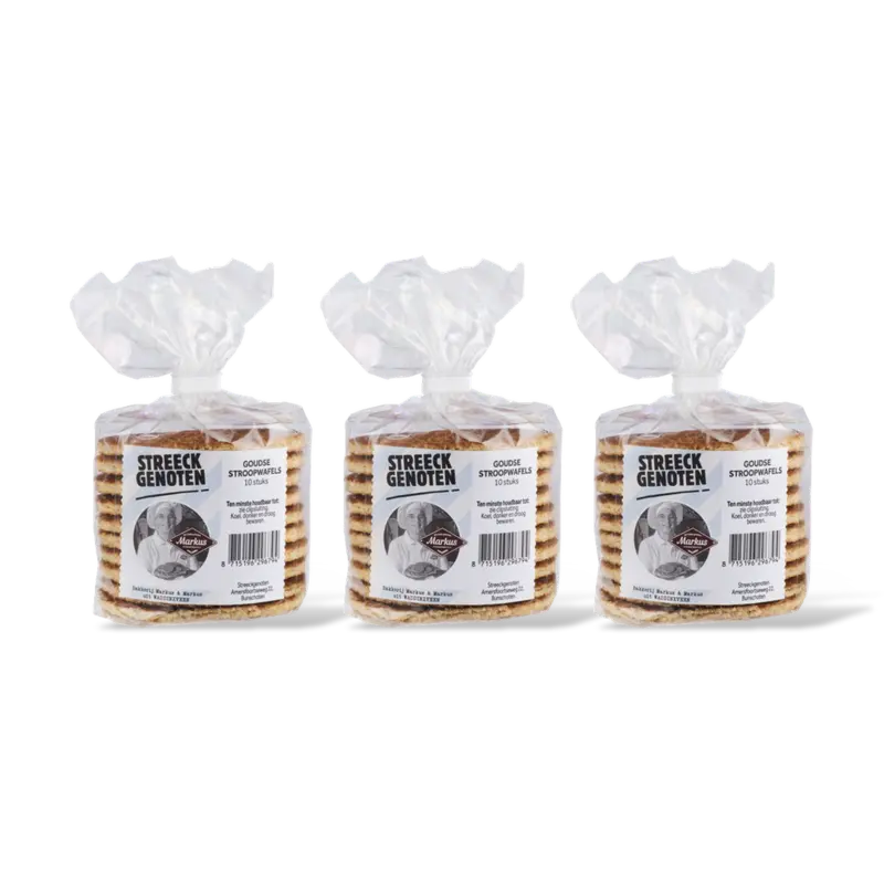 Streeckgenoten Stroopwafels 3-pck
