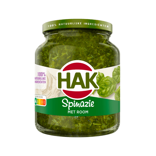 Hak Spinazie met room