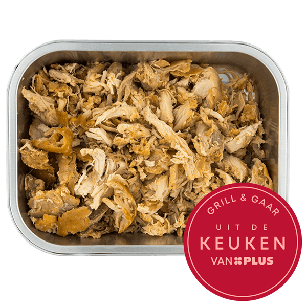 Uit de keuken van PLUS Pulled Chicken