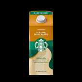 Starbucks chilled coffe caramel macchiato