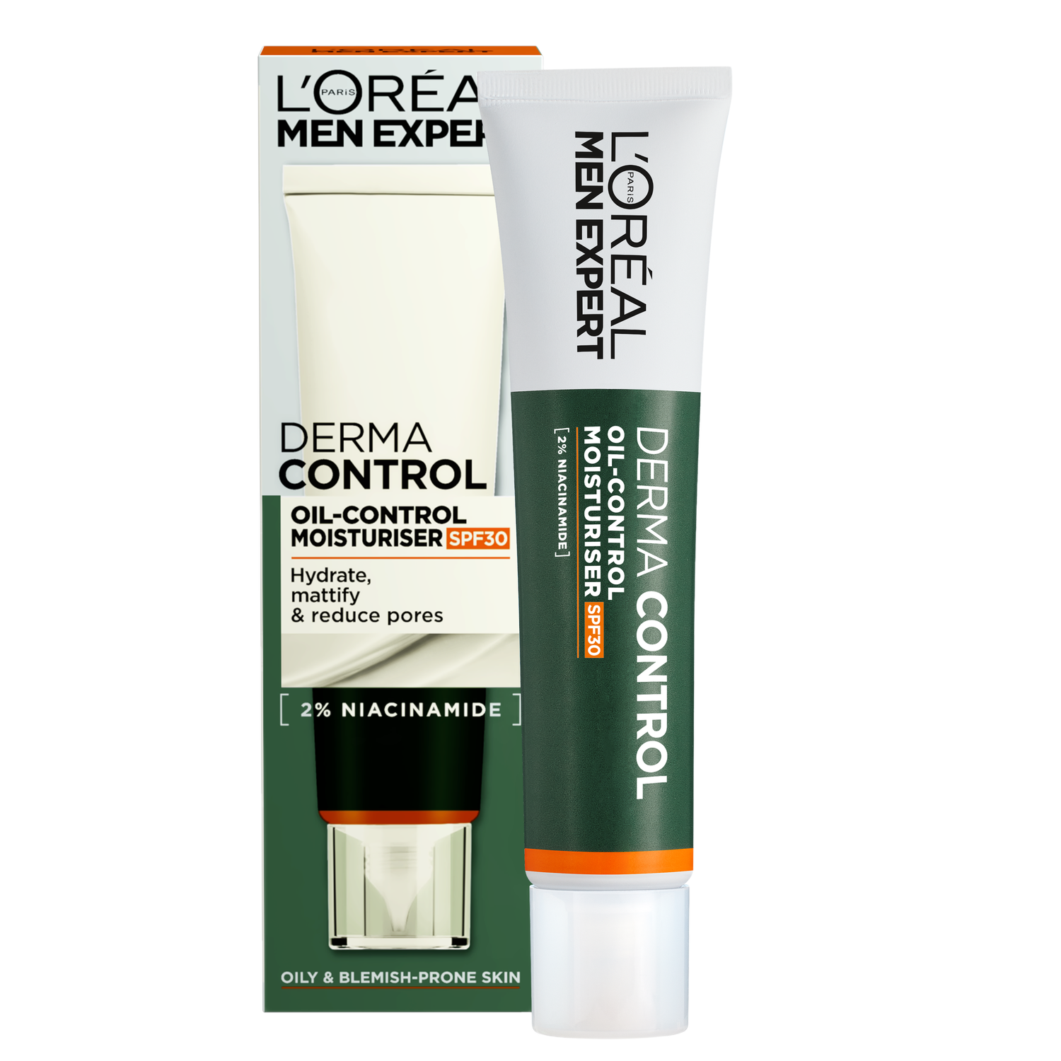 L'Oréal Paris Men Expert Derma Control Oil Control Dagcrème SPF 30 40 ML