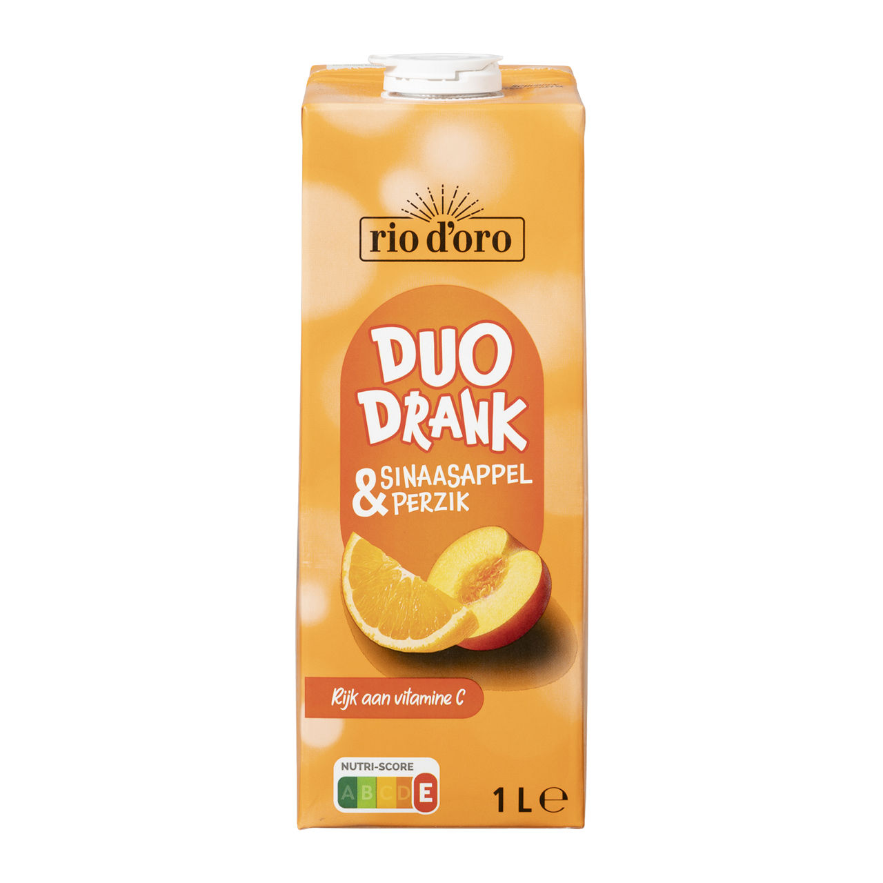 Duodrank sinaasappel-perzik